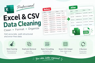 clean data and analyse