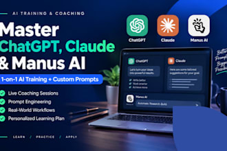 teach you how to use chatgpt, claude, manus ai and advanced prompt engineering