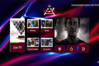 do professional white label rebrand for ibo player, xciptv or smarter