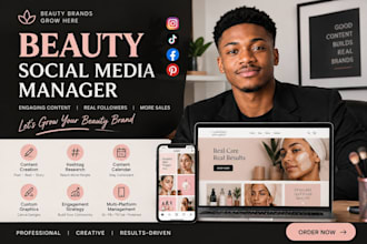 be your beauty and skincare social media manager and content creator
