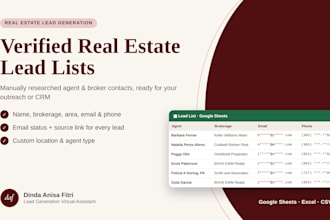 do real estate lead generation and prospect research