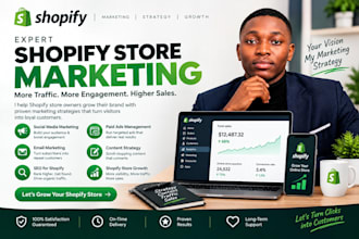 store optimization and promotion for ecommerce store and boost sales