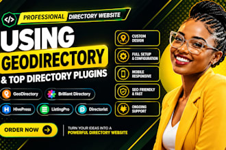 directory website geodirectory website brilliant directory directorist hivepress