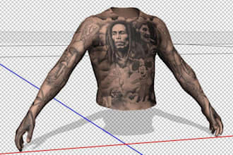 make custom fivem peds, clothing, chains, tattoos and props