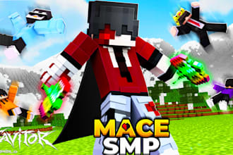 design an eye catching minecraft thumbnail
