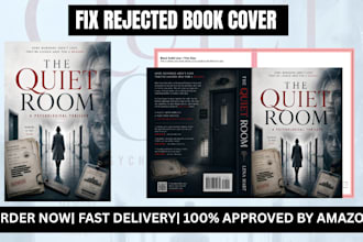 fix rejected book cover book cover formatting resize book cover for amazon KDP