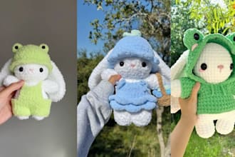 craft soft cuddly custom plush dolls pattern personalized plush toy from concept