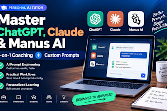 be your personal chatgpt tutor, claude ai trainer and prompt engineering coach
