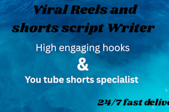 write viral instagram reels scripts and youtube shorts