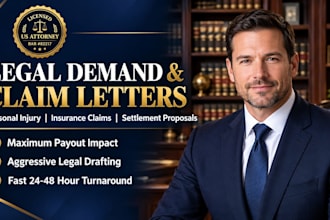 draft an accident claim legal document as a licensed US attorney