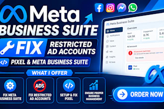 fix meta business suite, facebook business manager and instagram issues