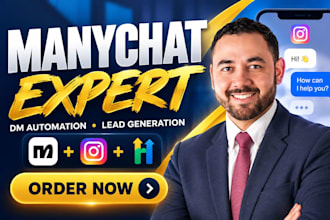 build ai manychat instagram dm bot with gohighlevel sales automation