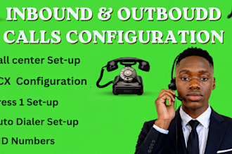 setup voip sip trunk, did numbers and inbound outbound calls