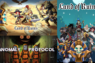 design steam capsule, steam game cover, steam banner and store graphics