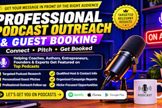 do podcast guest booking podcast outreach podcast setup for authors and coaches