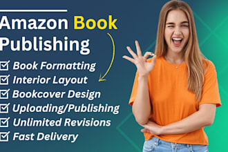 professional book design for amazon KDP