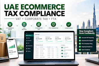 do uae vat filing, corporate tax registration and fta compliance for ecom