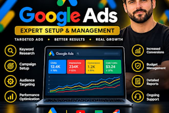 set up and manage google ppc campaigns