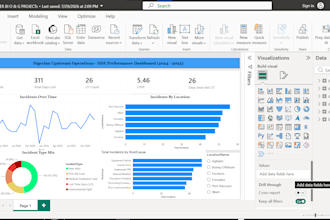 build a professional excel or power bi dashboard for your business
