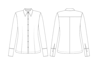 create professional sewing pattern illustrations and technical drawings