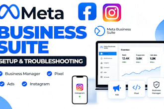 setup and fix meta business suite and business manager