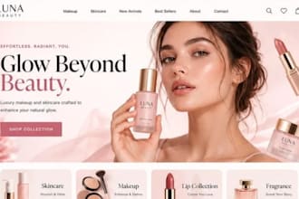 design skincare shopify store skincare website shopify store design beauty store