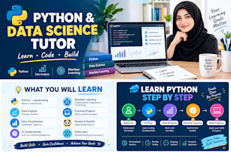 teach you python data science machine learning and ai online