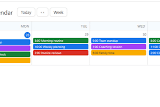 organize your schedule with google calender, notion and tasks
