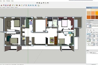 design 3d floor plan of your gym interior, home gym render, equipment layout,cad