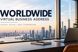 provide virtual business address virtual office and mail forwarding worldwide