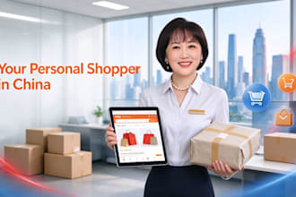 be your personal shopper in china