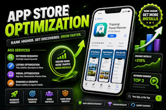 mobile app promotion, app install, android, ios app review