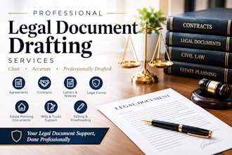 draft legal documents professionally