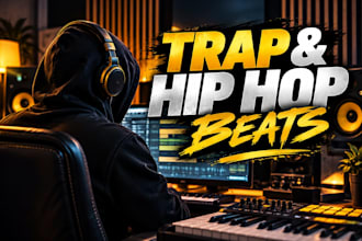 produce hip hop and trap beats for you