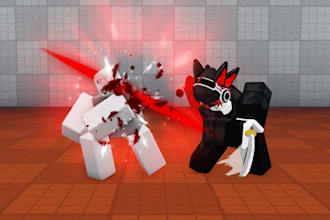 build custom roblox game mechanics with lua scripting, roblox combat system, vfx