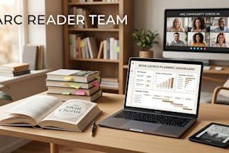 build and manage a targeted arc reader team for your book launch