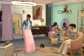 design cc mods, custom sim for sim 4 using custom content