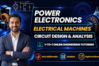 tutor power electronics electrical machines and circuit design