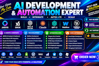 redo jarvis ai grok gpt6 astra branding claude gpt3 webflow setup unreal engine