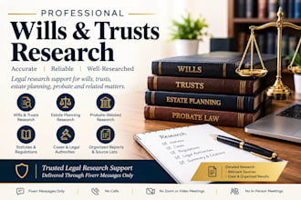 research wills and trusts