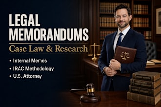 draft comprehensive legal memorandums and case law research