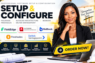 setup fieldedge autocad architecture bidbook freshsales deltek vantagepoint