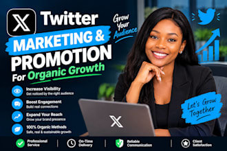 do twitter x marketing and promotion for organic growth