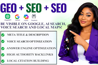 grow ai visibility with GEO aeo SEO and backlinks for chatgpt, gemini, google