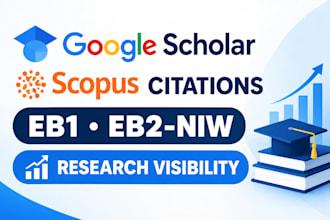 increase google scholar and scopus research visibility citations and eb1 eb2 niw