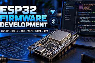develop and debug esp32 firmware for your iot device