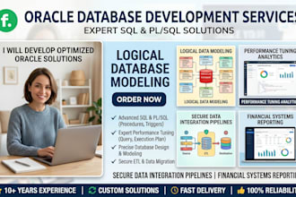 provide oracle database development, dba and performance tuning services