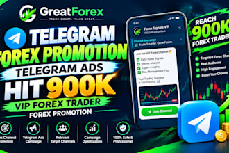 telegram forex promotion telegram ads hit 900k vip forex trader, forex promotion