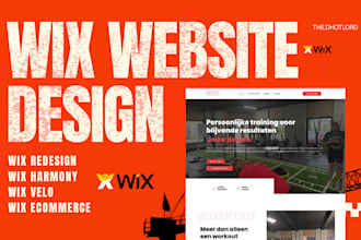 design wix website wix website redesign wix ecommerce wix studio wix harmony