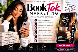 booktok promotion children book promotion booktok amazon kdp ads ebook marketing
